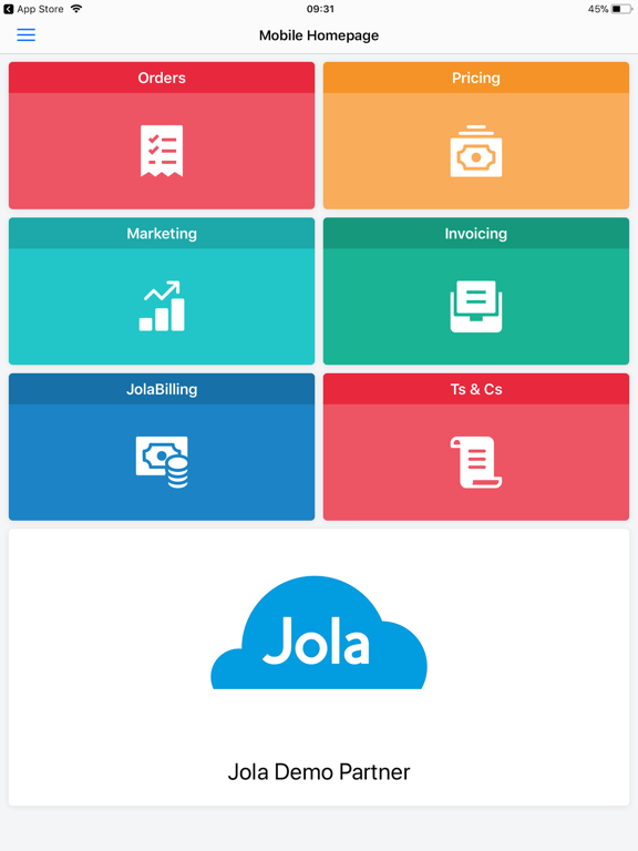 Screenshot #4 pour Jola Partner Portal