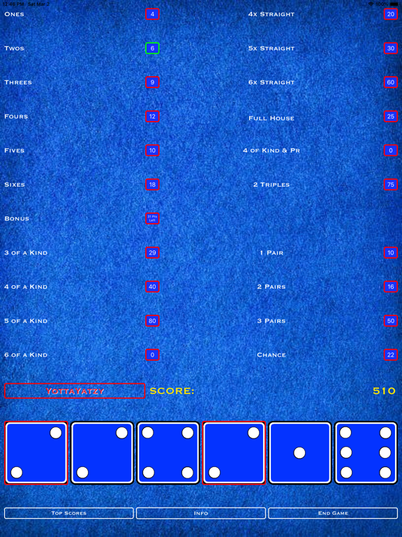 Screenshot #6 pour YottaYatzy