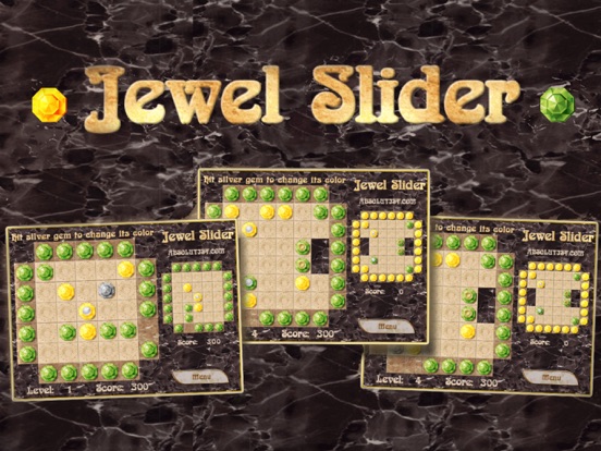 Screenshot #1 for Jewel Slider: Match 3 Puzzle