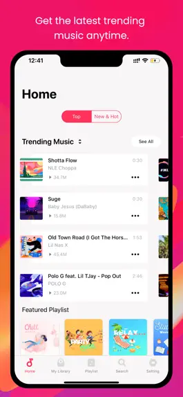 Game screenshot Music Trends - MP3 Player mod apk