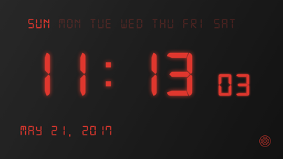 Screenshot #1 pour LED Clock-Pure Color Clock