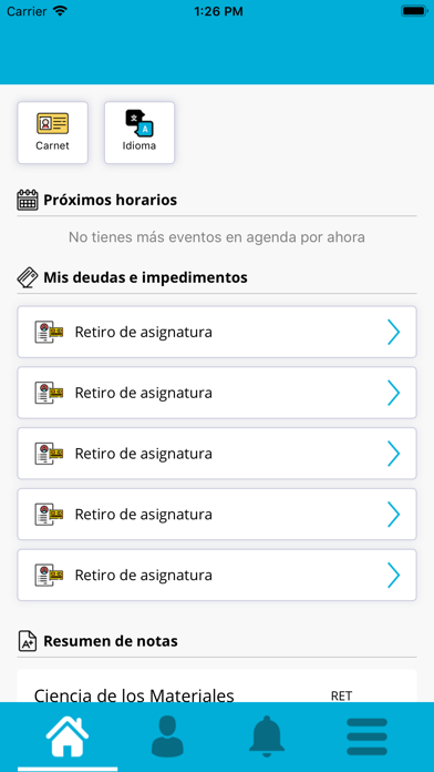 UTEC+ Alumnos screenshot 2