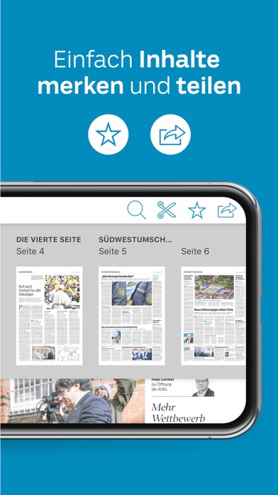 BZ ePaper Screenshot
