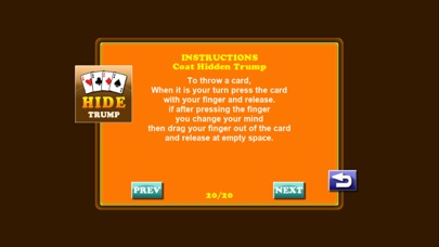 Card Game Coat Hide The Trump screenshot 2