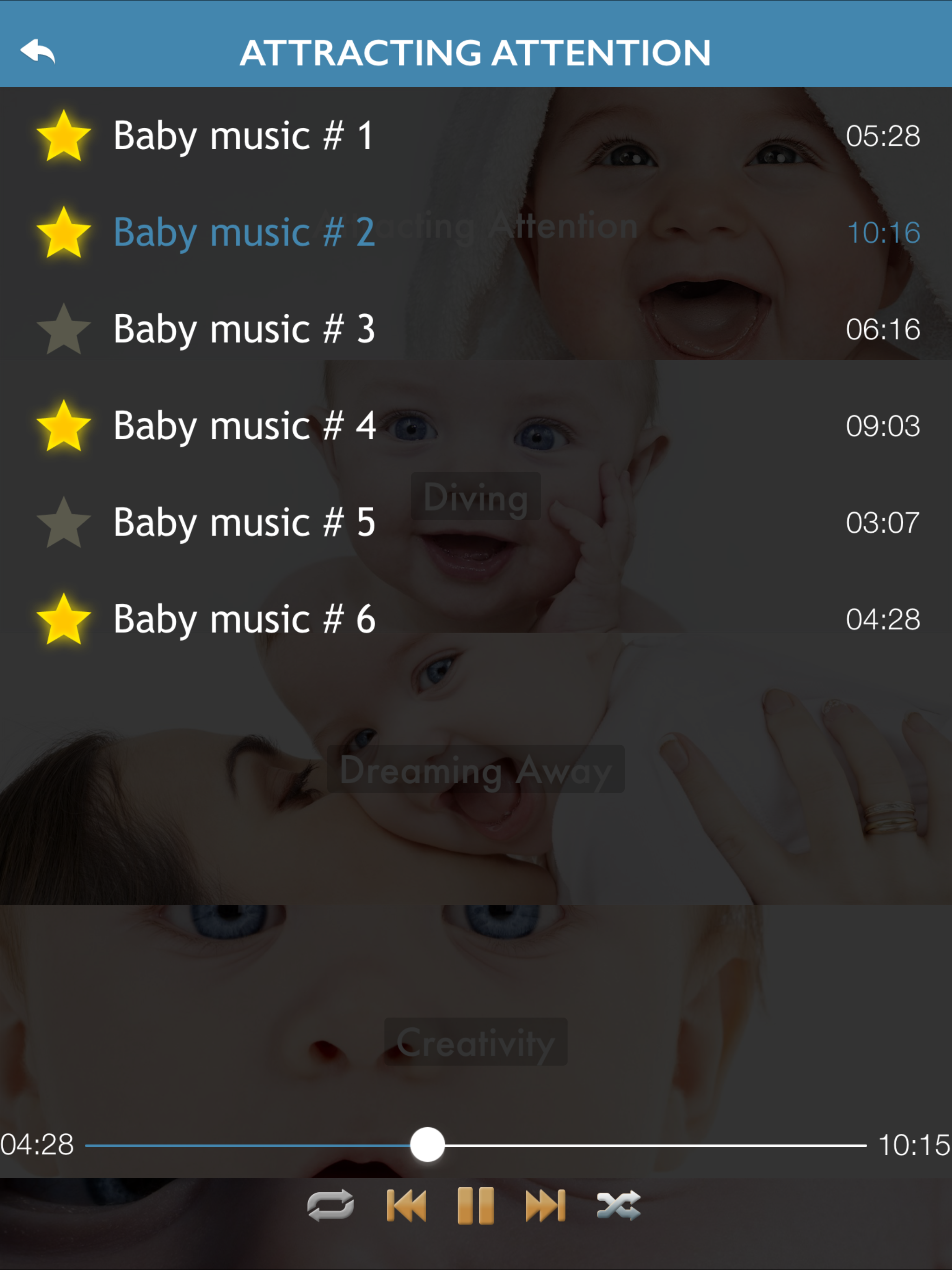 Baby Music -Bed time companion screenshot 5