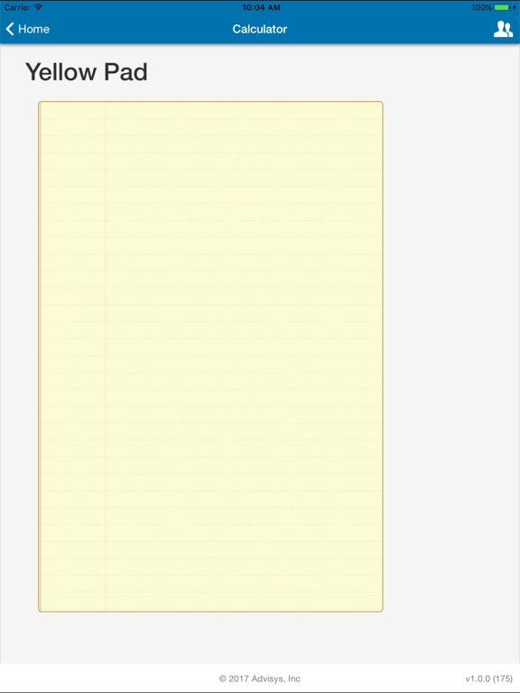 Advisys Mobile iPad screenshot 4 - Finance app