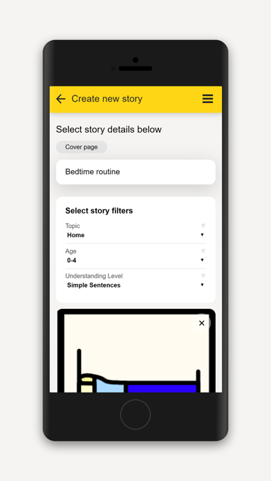 Stories Online For Autism Screenshot
