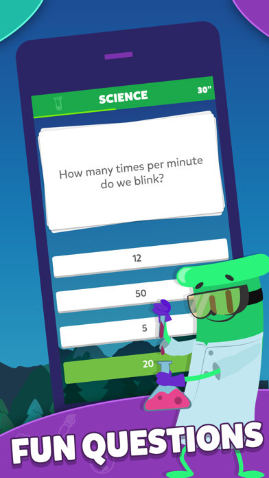 Screenshot from Trivia Crack