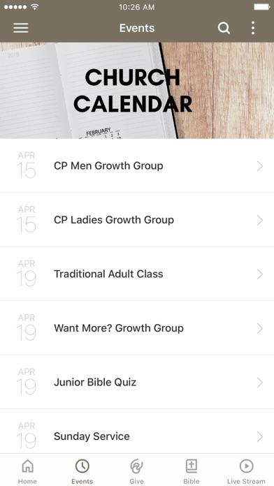 Center Point Church MN Screenshot