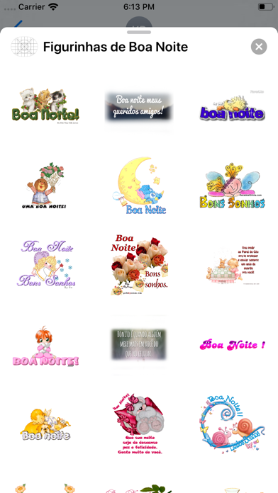 Screenshot #1 pour Figurinhas de Boa Noite