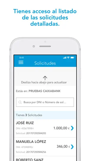 Captura de pantalla de Firma Digital CaixaBank P&C en iPhone 3