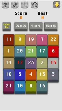 Game screenshot Number Slide-15 Fifteen puzzle hack