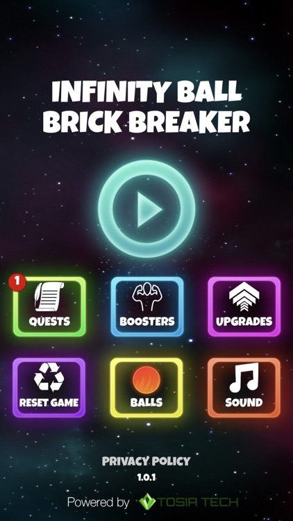 Infinity Ball Brick Breaker screenshot-0