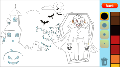 halloween coloringのおすすめ画像3
