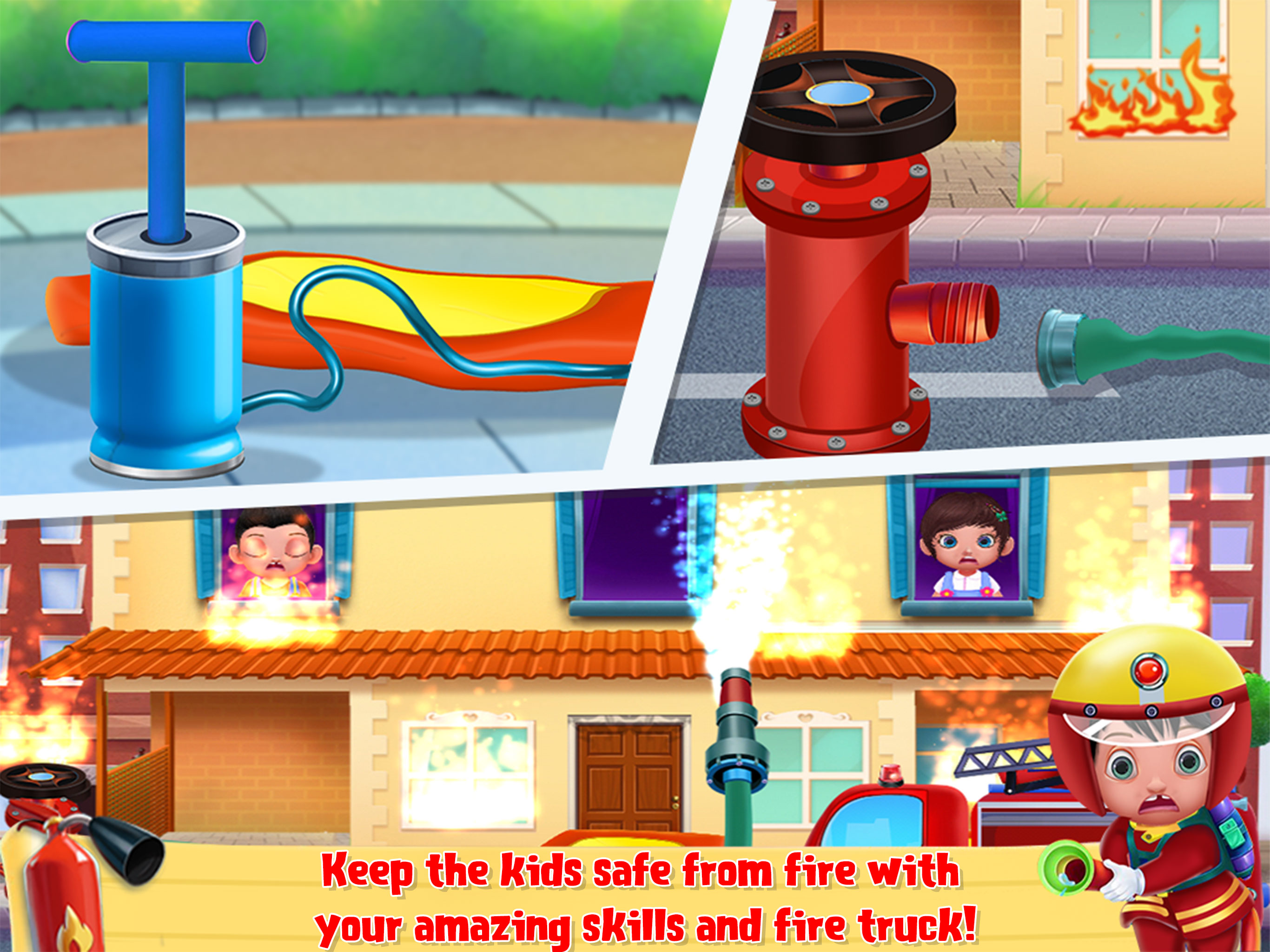 Firefighters City Fire Rescue
