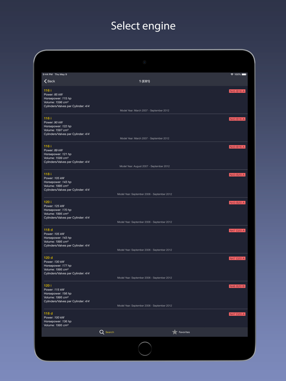 Screenshot #2 for AutoParts for BMW cars
