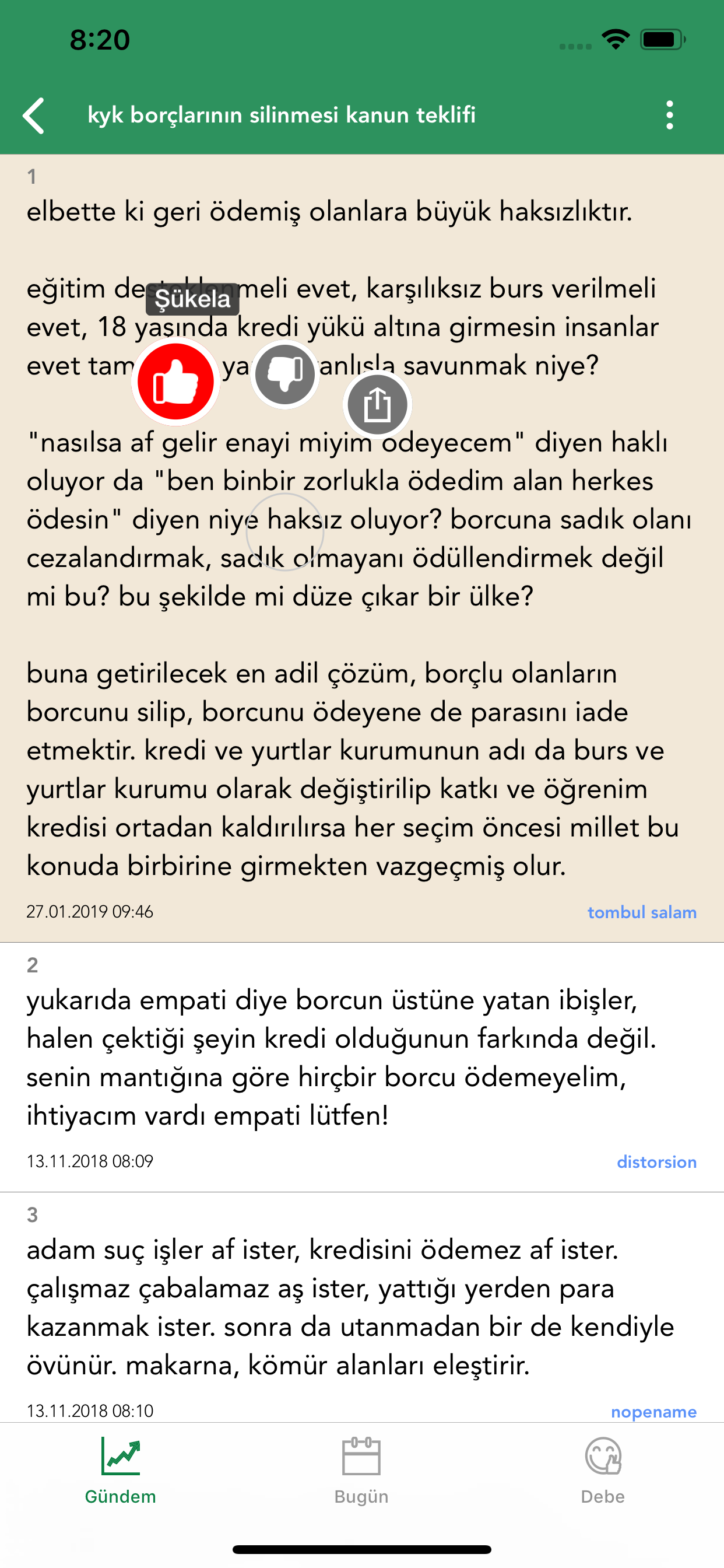 EkşiElma - ekşi sözlük okuyucu