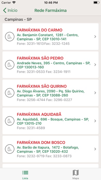 Saúde Beneficência Screenshot