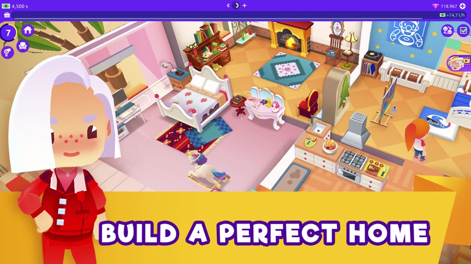 #1. Idle Life Sim - Simulator Game (iOS) Podle: Codigames