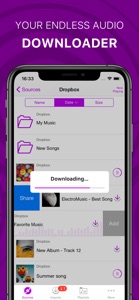 Offline Music Player & Cloud screenshot #2 for iPhone