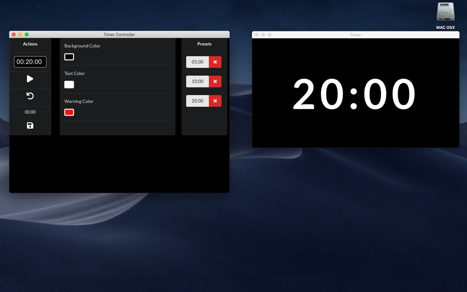 #5. Events Timer (macOS) 게시자: lior cohen