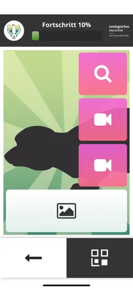 Game screenshot UZH Tierparcours hack