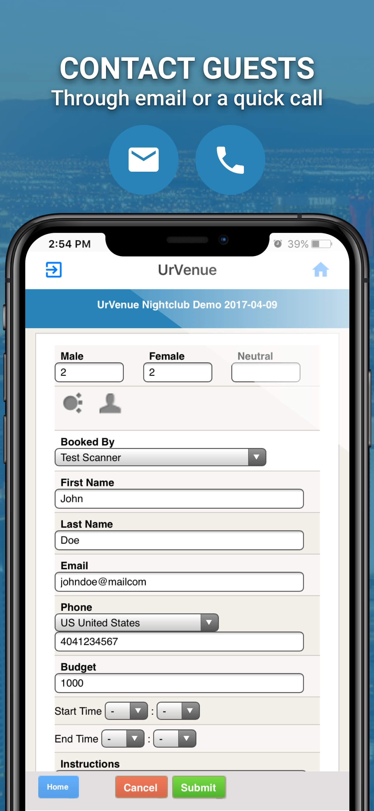 UrVenue screenshot 4