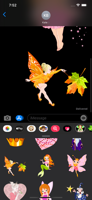 Fairies Stickers & Emojis(圖3)-速報App