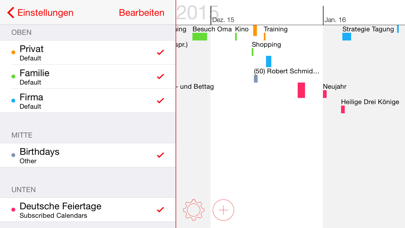 CoCoCal - Timeline Kalender screenshot 3