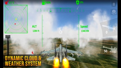 Fighter Jet Combat Simulation Screenshot