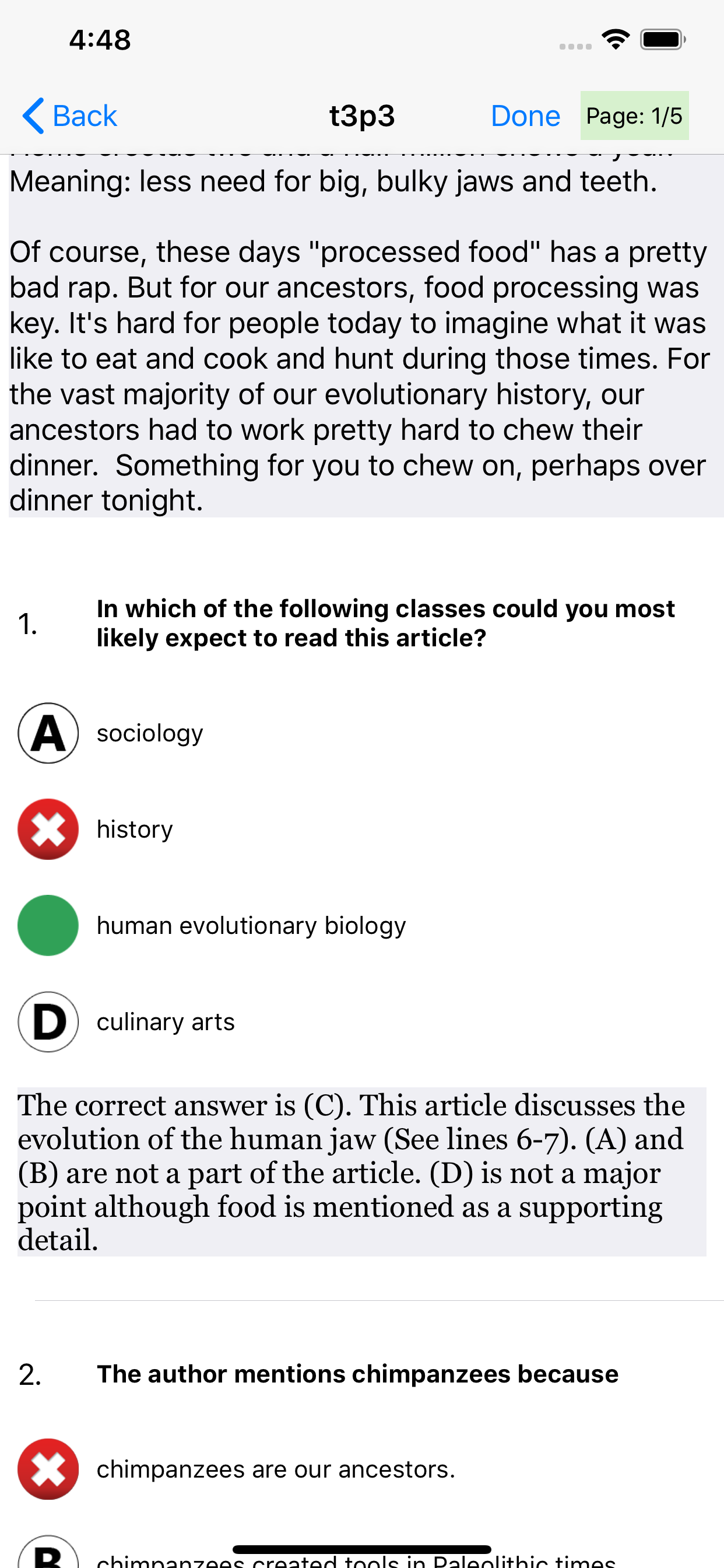 25 Test For TOEFL® Practice