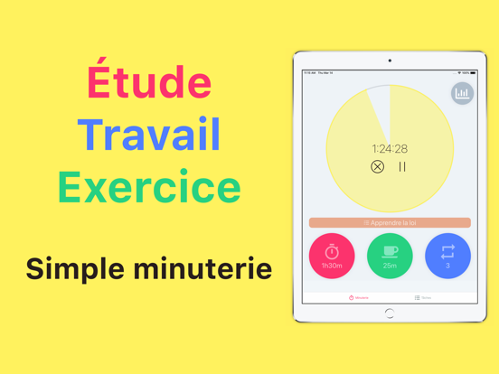 Screenshot #4 pour FocusTimer - Minuteur de tâche