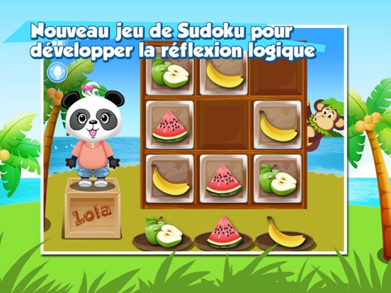 Screenshot #5 pour Sudoku à fruits de Lola LITE