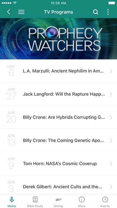Prophecy Watchers TV Screenshot