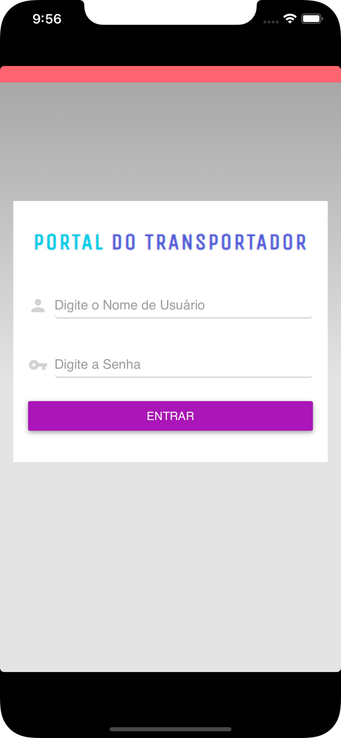 Portal do Transportador APP