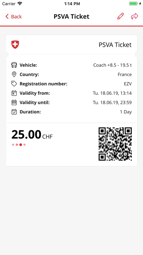 Via - Road charges