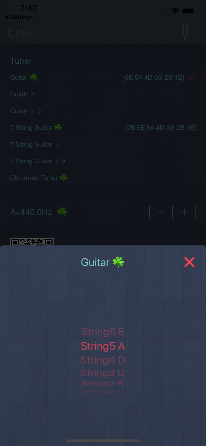 X Guitar Tuner Pro screenshot 4