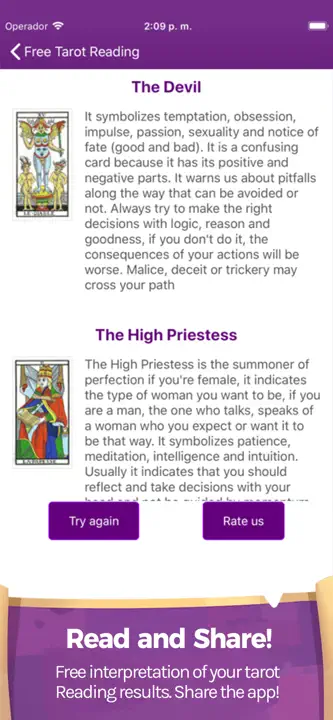 Tarot Reading & Cards Meaning: Screenshot 4 von 4