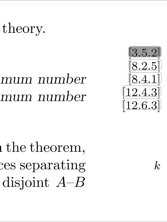 Graph Theory Book iPad screenshot 4 - Book app