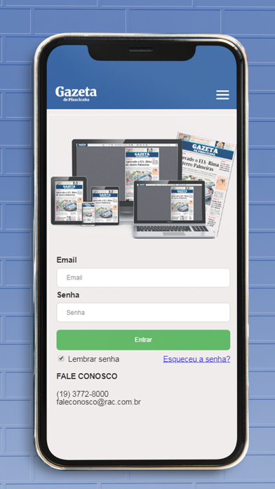 Screenshot #1 pour Gazeta de Piracicaba