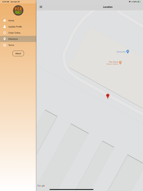 Pita Shack Pflugerville iPad screenshot 6 - Food & Drink app