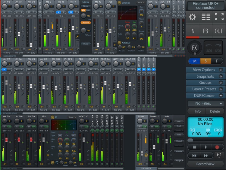 TotalMix Remote for iPad