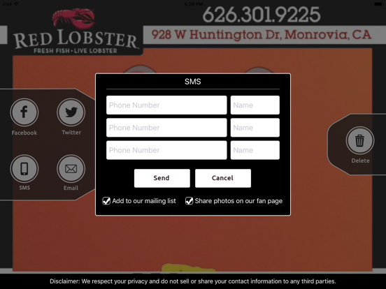 BuzzyBooth Snaps iPad screenshot 4 - Business app