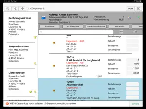 BITS mobile ERP für WINLine screenshot #4 for iPad