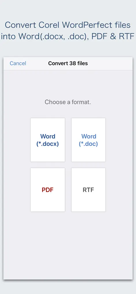 WPD Converter -for WordPerfect - Productivity App | MWM