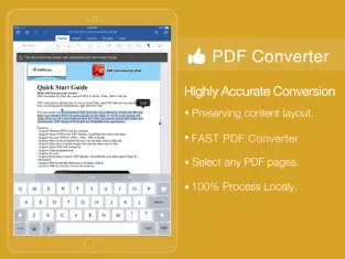 Captura de Pantalla 1 PDF Converter - PDF to Office iphone