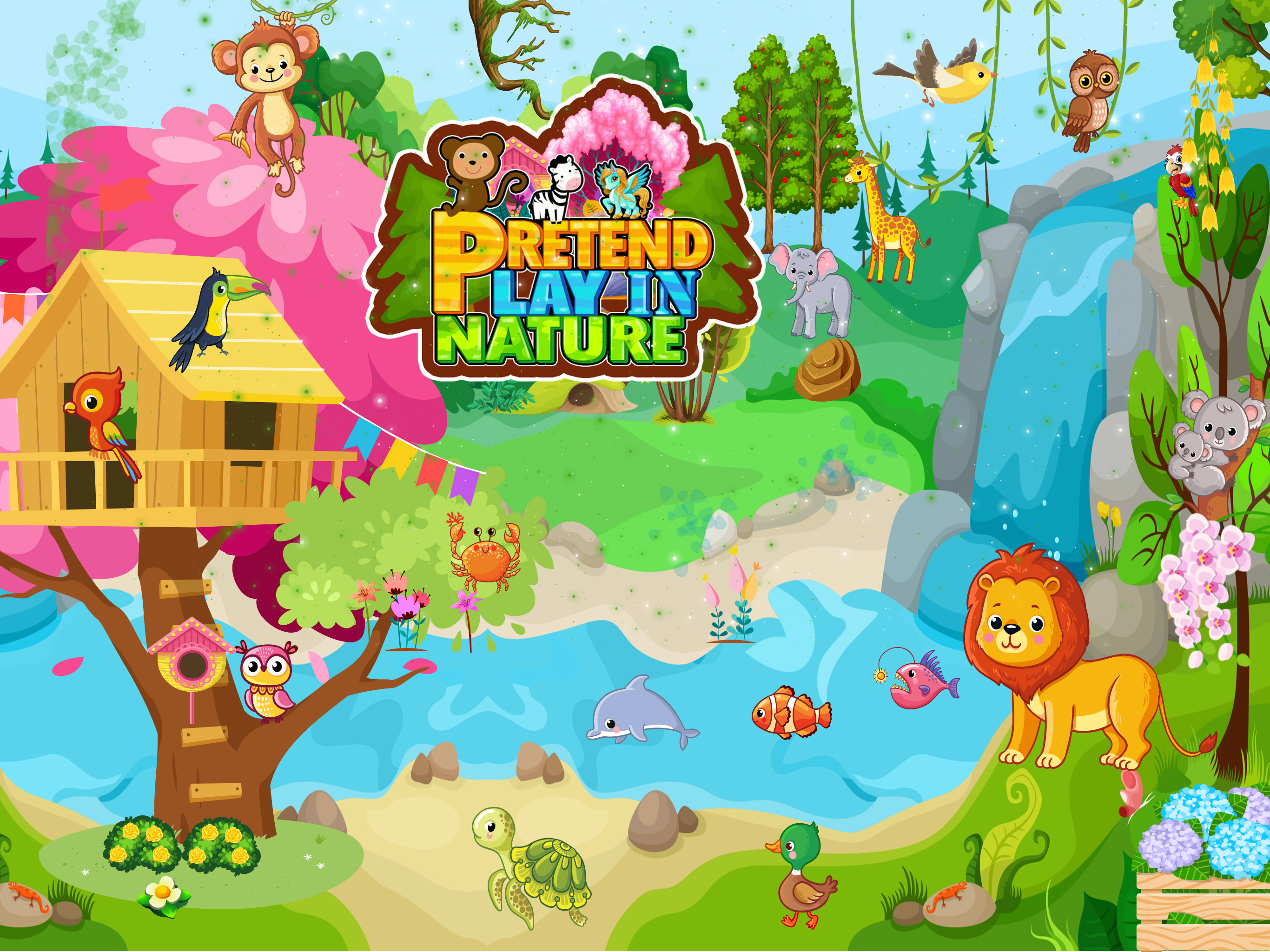 Pretend Play in Nature