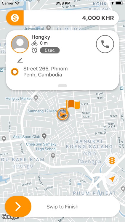 Pickup App Driver Cambodia screenshot-6