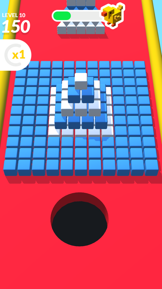 #10. Holoo - Swallow every cube ! (iOS) By: ELIA GAMES