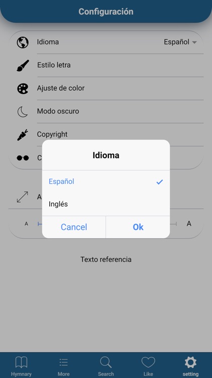 Himnario Lldm Inglés - Español screenshot-7